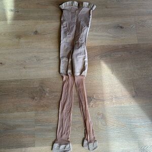 Spanx shaping high waisted footless sheers